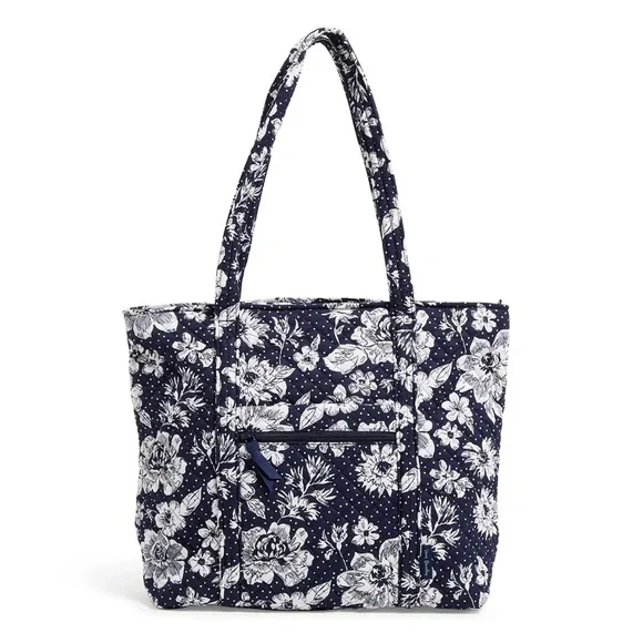 Vera Bradley | Bags | Vera Bradley Vera Tote Navywhite Rain  display picture 3